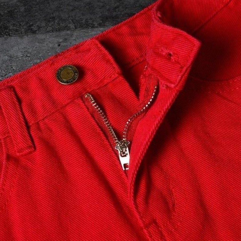 Dam Jeansrock Klassisk Denim-3