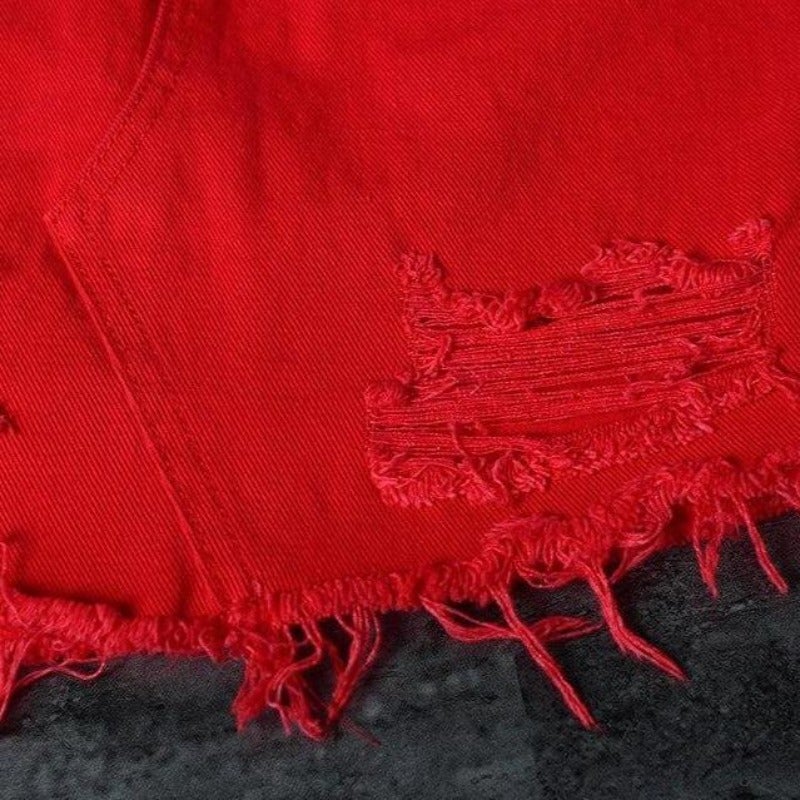 Dam Jeansrock Klassisk Denim-4