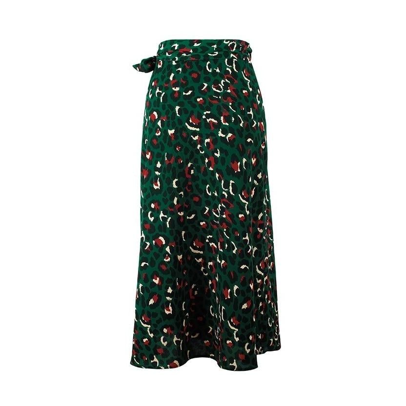 Kvinnor Midirock Dekorativ Knytning Högkvalitativt Tyg-4