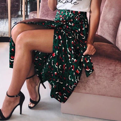 Variant image for Kvinnor Midirock Dekorativ Knytning Högkvalitativt Tyg-9