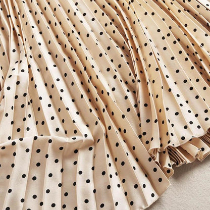 Kjol Dam A-line Fällbar Med Stretchigt Midjeband 100% Polyester 2