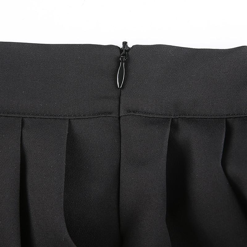 Kvinna Kort Kjol A-linjeformad Mönstrad Polyester-5