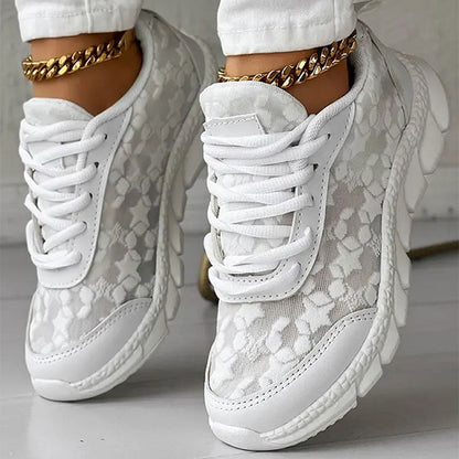 Herrsneakers Andningsbart Material Ortopediskt Stöd Snygga Komfort Skor-5