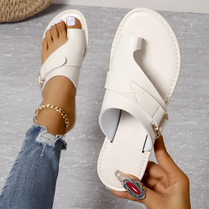 Sandaler Ortopediska Läder Lätta 6