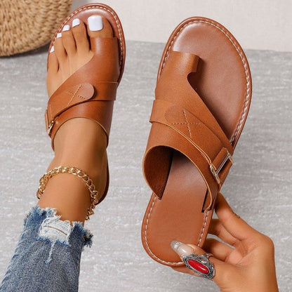 Sandaler Ortopediska Läder Lätta 7