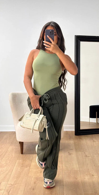 Herrbyxor Smal Passform Stretchmaterial Athleisure-5