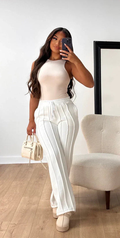 Herrbyxor Smal Passform Stretchmaterial Athleisure-6