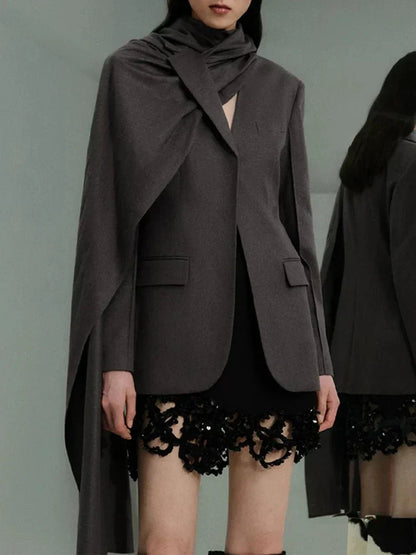 Damjacka Casual Chic med Lapptäcksmönster i 100% Bomull-2