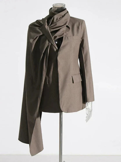 Damjacka Casual Chic med Lapptäcksmönster i 100% Bomull-6