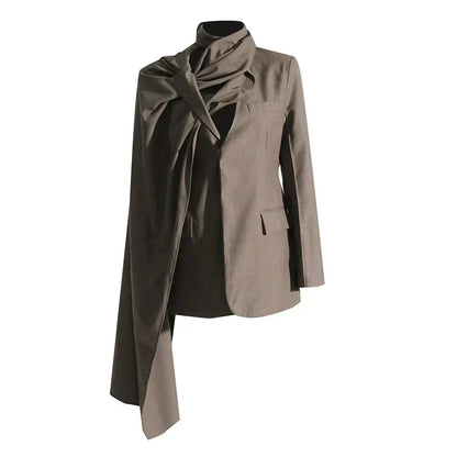 Variant image for Damjacka Casual Chic med Lapptäcksmönster i 100% Bomull-4