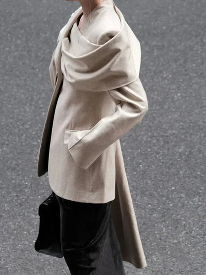 Damjacka Casual Chic med Lapptäcksmönster i 100% Bomull-5