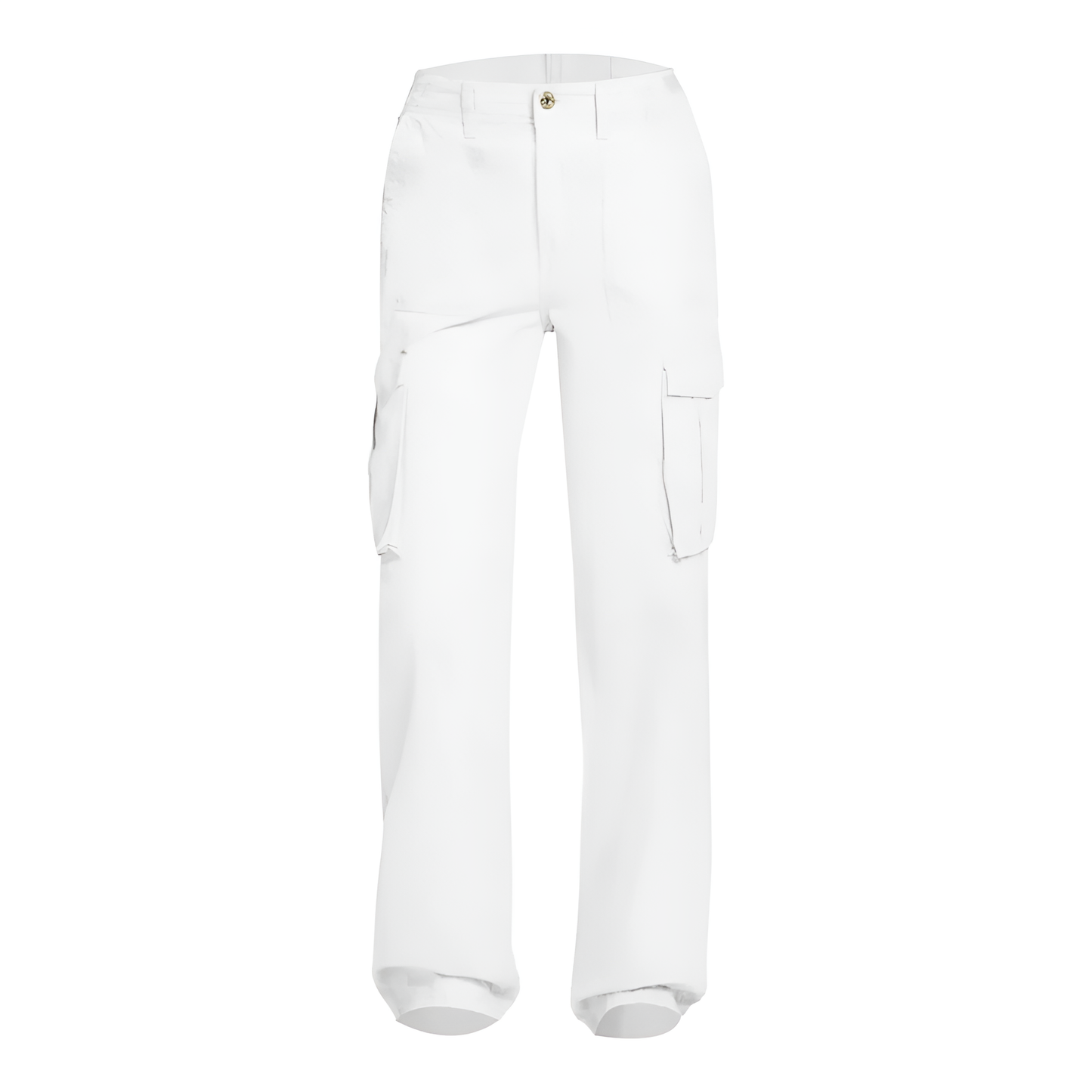 Raka Fit Herrbyxor i Elastiskt Material med Justerbart Midjeband – Komfortabel och Stilig Design 11