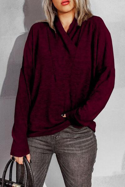 Stickad Dam Tröja Avslappnad Passform Högkvalitativt Tyg 4