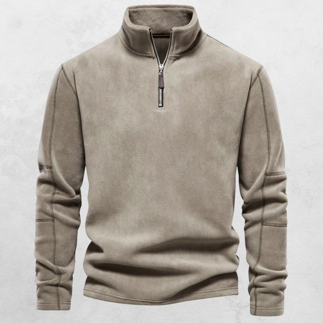 Variant image for Fleecetröja Dam Modern Ståkrage Mjuk Fleece för Kalla Vinterdagar-6