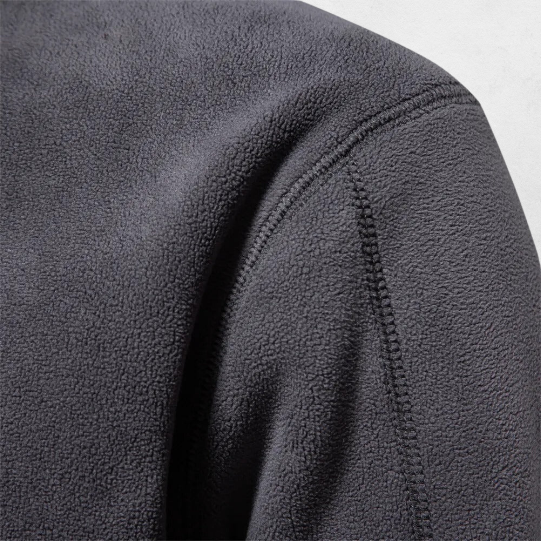 Fleecetröja Dam Modern Ståkrage Mjuk Fleece för Kalla Vinterdagar-4