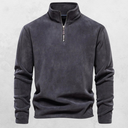 Variant image for Fleecetröja Dam Modern Ståkrage Mjuk Fleece för Kalla Vinterdagar-11