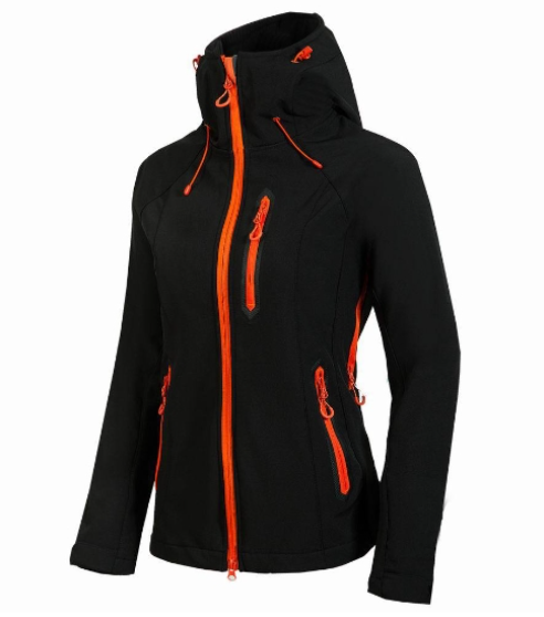 Damjacka Sportig Design Vinter Polyester Isolering-1