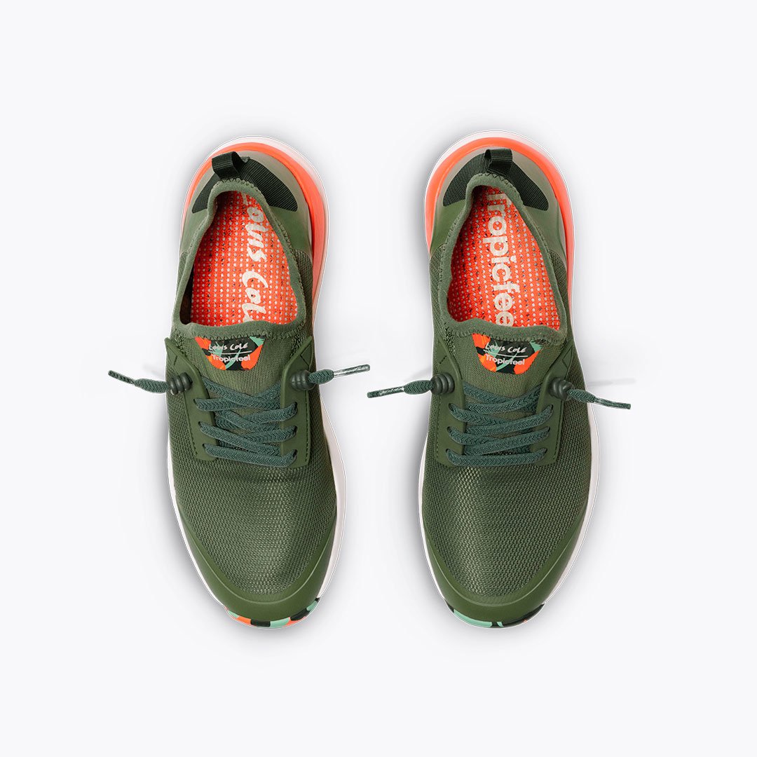 Herr Sneakers Vattenvänlig Terrängdesign Återvunnen Plast Snabbtorkande-3