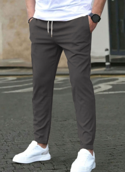 Byxor Med Resår I Midjan Dam – Snygga Stretchbyxor För Alla Tillfällen, Komfortabel Passform 7