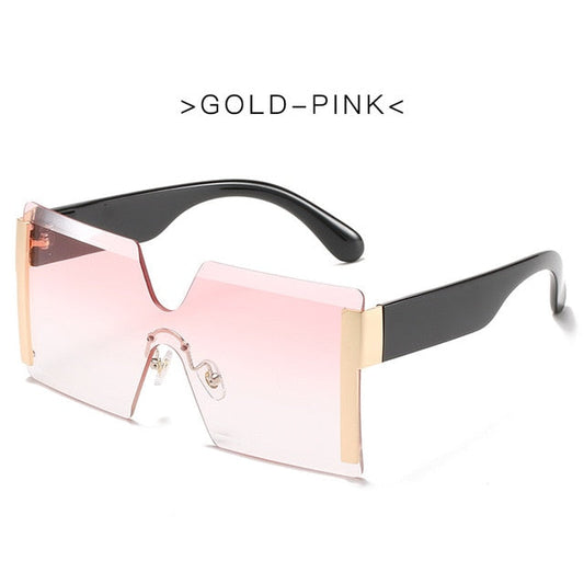 Unisex Solglasögon Kvadratiska Plast UV400 Skydd-1