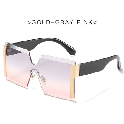 Kvadratiska Solglasögon för Unisex med UV400 Skydd – Lätta Plastglasögon för Modern Stil 10
