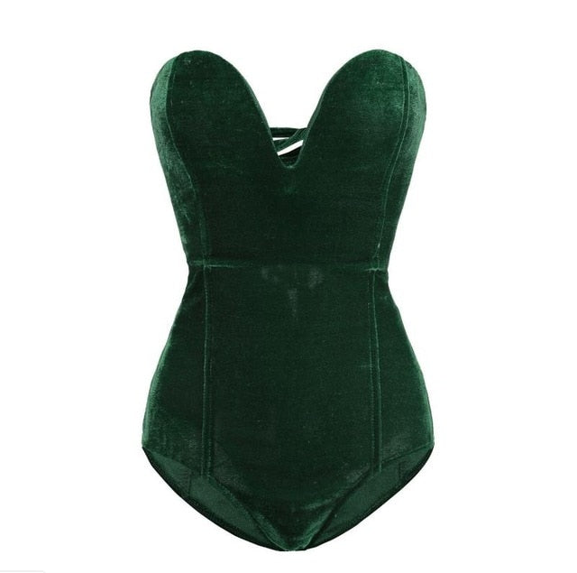 Variant image for Dam Bodysuit Festlig Polyester Kort Design-4