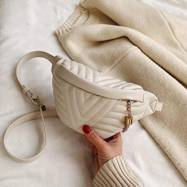 Variant image for Handväska Dam Geometrisk Design PU Material med Tofsar-1