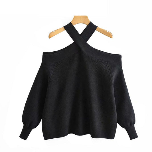 Vit Dam Blus Långa Ärmar Polyester V-Ringning-1