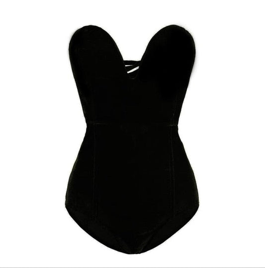 Dam Bodysuit Festlig Polyester Kort Design-1