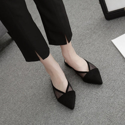 Variant image for Dam Mules Transparent Mesh Låg Klack-8