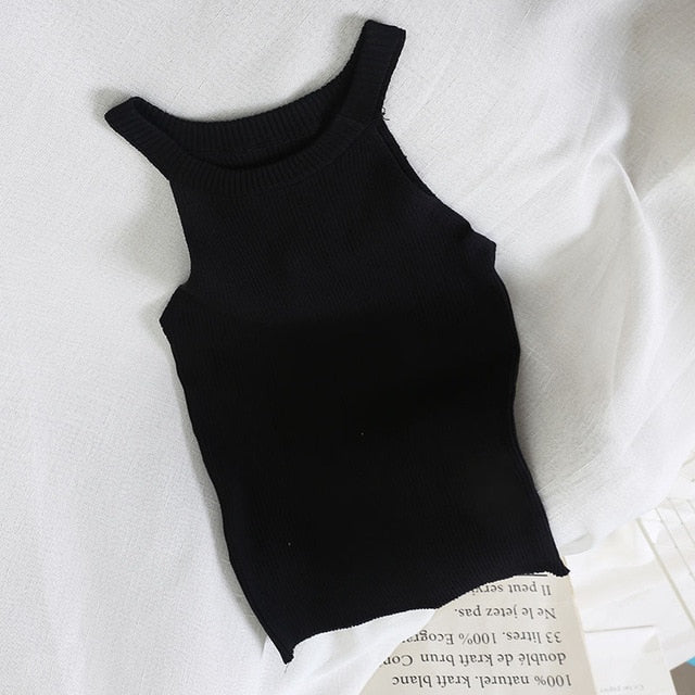 Variant image for Dam Tank Top med Detaljer Polyester Regular Fit-1