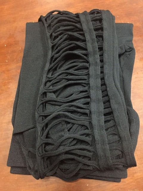 Damleggings Enfärgade Vristslängd Polyester-Spandex-1