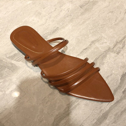 Variant image for Dam Sandaler Gladiatorsandaler i PU med Gummidetaljer-3