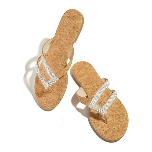 Variant image for Dam Sandaler Gladiator Leopard PU Slip-On Skor-6