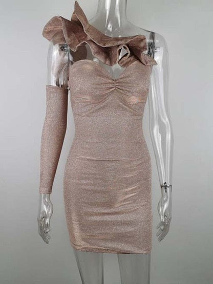 Variant image for Kvinnors Bodycon Klänning Ärmlös Polyester-2