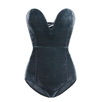 Variant image for Dam Bodysuit Festlig Polyester Kort Design-3