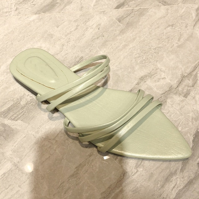 Variant image for Dam Sandaler Gladiatorsandaler i PU med Gummidetaljer-4