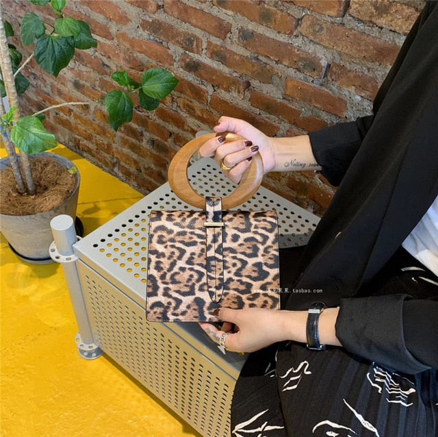 Variant image for Dam Handväska Hasp Stängning PU Enfärgad Modern-2