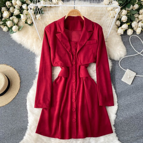 Variant image for Kvinnors Midi Klänning Spaghetti Band Polyester-4