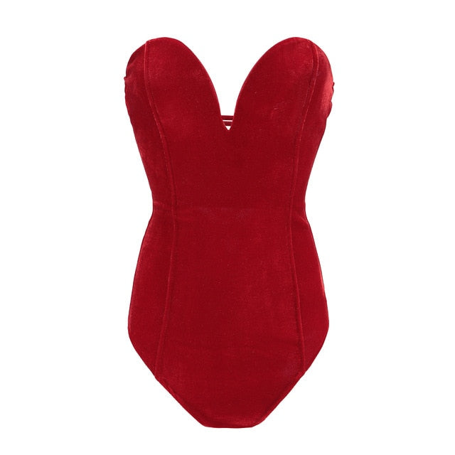 Variant image for Dam Bodysuit Festlig Polyester Kort Design-7