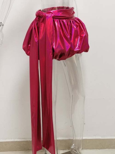 Variant image for Dam Korta Byxor Draperad Polyester-4