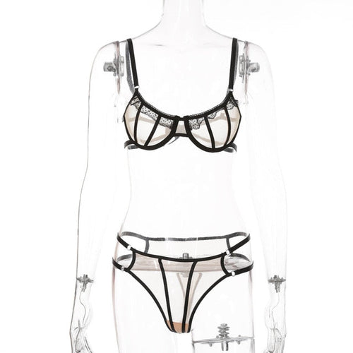 Dam BH Set Patchwork Polyester-1