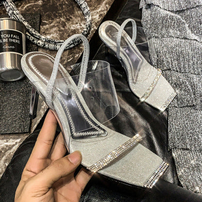 Variant image for Dam Gladiatorsandaler Höga Klackar PVC och Gummi-3