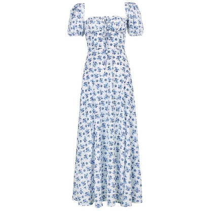 Variant image for Dam Klänning A-linjeformad Blommig Polyester Maxi Klänning-1