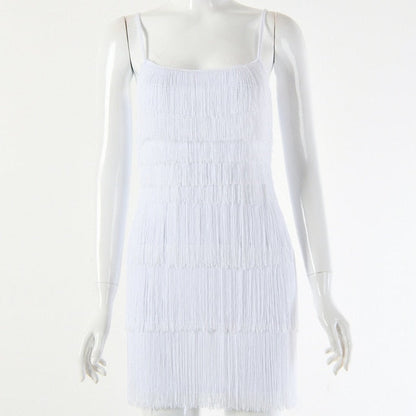 Variant image for Kvinnors Glittrig Miniklänning Off Shoulder Polyester-3