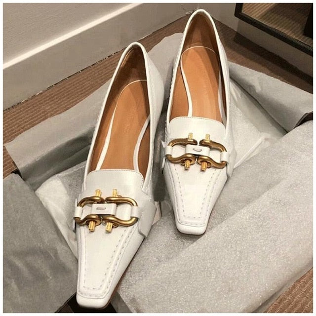 Variant image for Dam Pumps Söt Kattdesign Mikrofiber Låg Klack-3