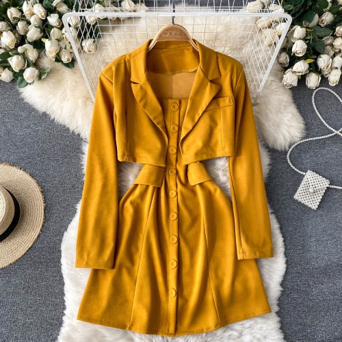 Variant image for Kvinnors Midi Klänning Spaghetti Band Polyester-5