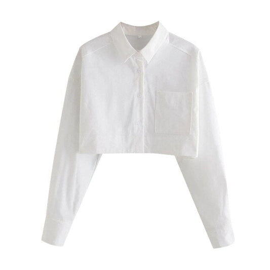 Herrskjorta Lång Ärmar Täckbar Krage Polyester Normal Passform-1