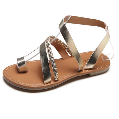 Variant image for Dam Gladiator Sandal Slingback PU-Läder-2