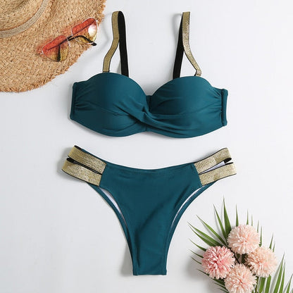 Variant image for Dam Bikini Set Hip-in Passform Nylon Spandex-2
